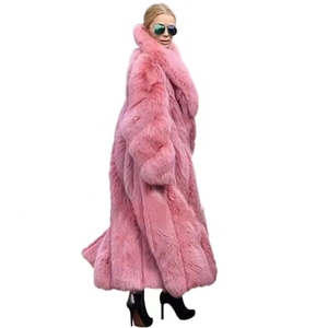 Hot Selling Winter <strong>Plus</strong> <strong>Size</strong> Women's Clothing <strong>Faux</strong> <strong>Fur</strong> fox <strong>Coat</strong> Jacket <strong>Faux</strong> <strong>Fur</strong> <strong>Coat</strong> - Product Image 2