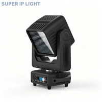 Projecteur Wash à tête mobile 500W, 25 LED 15W 4-en-1, gradation 32 bits, Pan/Tilt 16 bits, RDM, son, PowerCON, double face