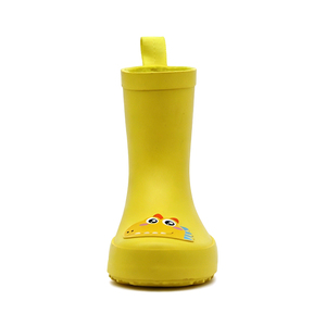 <span class=keywords><strong>Botas</strong></span> <span class=keywords><strong>de</strong></span> Lluvia Infantiles Amarillas con Diseño 3D <span class=keywords><strong>de</strong></span> Dinosaurio, Lavables, <span class=keywords><strong>de</strong></span> Goma Antideslizante e Impermeables, con Púas Traseras <span class=keywords><strong>de</strong></span> Dinosaurio, Suministro <span class=keywords><strong>de</strong></span> Fábrica - Product Image 2