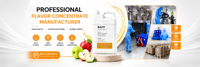 Concentrés de saveur de fruit de la passion de qualité alimentaire pour tabac à chicha - Nouvelle saveur de tabac liquide