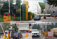Barrière de paiement de stationnement barrière électrique barrière porte capteur de voiture intelligent système de gestion d'affichage de stationnement