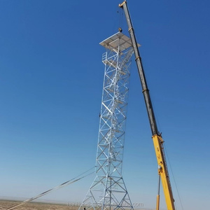 หอสังเกตการณ์เหล็กกล้าคาร์บอนชุบสังกะสีแบบจุ่มร้อน หอคอยเฝ้าระวัง ป้อมยามชายแดน โครงปีนป่าย หอสังเกตการณ์ทหาร หอคอยป้องกันฟ้าผ่า - Product Image 3