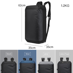 Ozuko 9747 <span class=keywords><strong>Sac</strong></span> <span class=keywords><strong>de</strong></span> <span class=keywords><strong>sport</strong></span> <span class=keywords><strong>de</strong></span> voyage pour hommes Grande capacité Gym/<span class=keywords><strong>Crossfit</strong></span> Léger Portable Zipper Haute Qualité <span class=keywords><strong>Sac</strong></span> à la mode - Product Image 4