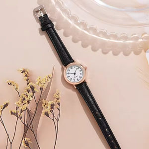 Reloj retro de moda con esfera pequeña para mujer, correa de cuero, reloj de cuarzo para mujer, reloj formal e informal al por mayor - Product Image 6