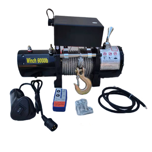Materiale da costruzione motore verricello 13500Lbs elettrico Mini <span class=keywords><strong>Winch</strong></span> gru per auto - Product Image 6