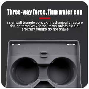 กล่องเก็บของคอนโซลกลางในรถยนต์แบบซิลิโคนอเนกประสงค์ <span class=keywords><strong>ราคา</strong></span>โรงงาน สำหรับรถยนต์เทสล่า รุ่น 3Y - Product Image 3