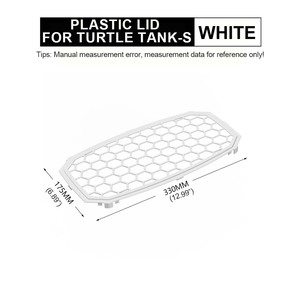 Tapa <span class=keywords><strong>de</strong></span> Plástico a Prueba <span class=keywords><strong>de</strong></span> Escape para Pecera Desmontable para <span class=keywords><strong>Tortugas</strong></span> - Product Image 2