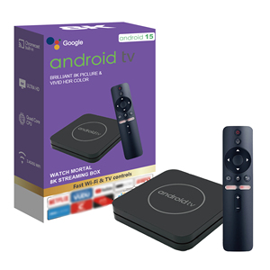 New Set-Top Box giọng nói từ xa TV Box Dual Wifi HDR <span class=keywords><strong>Android</strong></span> 15 TV Box 4K Quad core cho miễn phí trực tiếp trong Tây Ban Nha Tiếng Anh Bồ Đào nha - Product Image 1