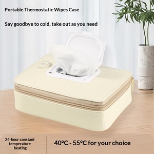 Chauffe-lingettes pour bébé portable OEM, grande capacité, réglage rapide, avec distributeur - Product Image 6