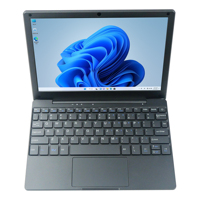 New 10.1 Inch Portable Mini Intel Celeron N4000 CPU Laptop 8GB RAM 128GB SSD 1TB Hard Drive Win11 Wireless Built-In Business