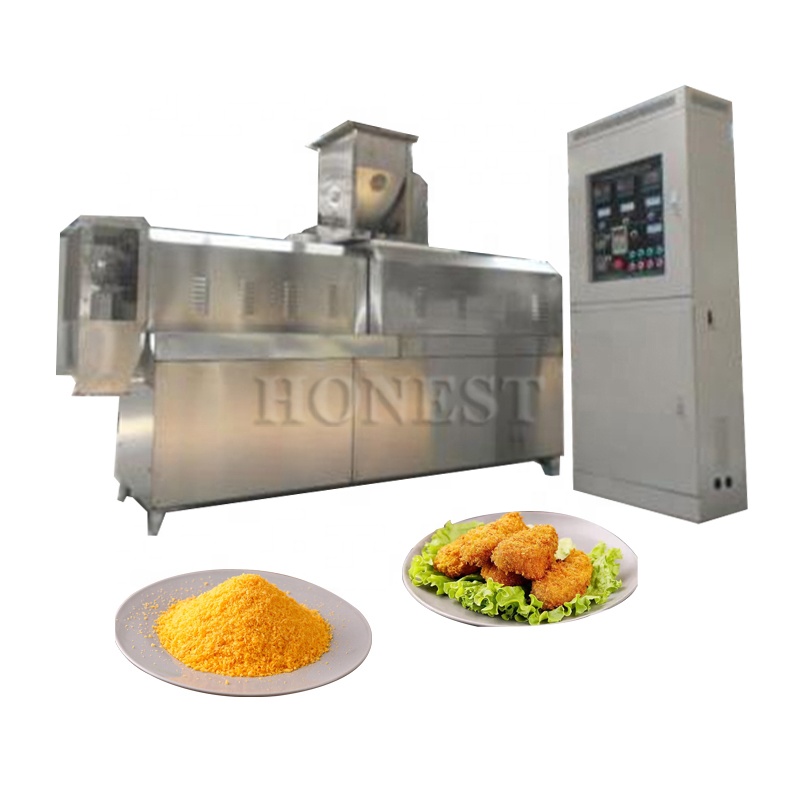 Intelligent Control Bread Crumbs Machine Efficient Production Line for Snack Breadcrumbs