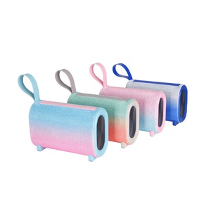Portable <b>Speaker</b> Wireless <b>Mini</b> <b>Speaker</b> With Handle Gradient Color Waterproof Fabric Design 10-30W Output Power - Product Image 1