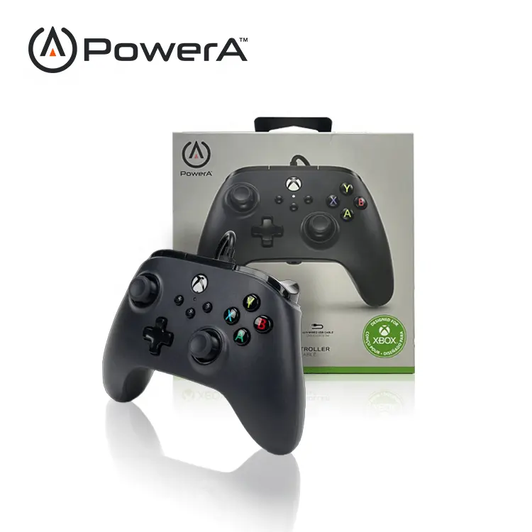 PowerA Nano Enhanced Dual Vibration Motor Support Steam Wired Gaming Controller Joysticks & Game Controllers For Xbox Series X|S