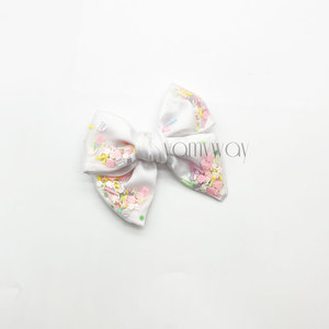 ที่มัดผมสไตล์หวานๆแบบชิ้นที่สี่เครื่องปั่นแบบ DIY พร้อมวัสดุผ้ารูปดาว - Product Image 5