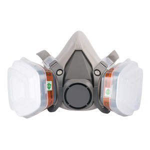 Máscara de Gas de Protección Facial Completa, Anti-Impactos, Reutilizable, Contra Polvo Industrial y Gases Tóxicos, Respirador Especial <span class=keywords><strong>para</strong></span> Pintura en Aerosol - Product Image 1