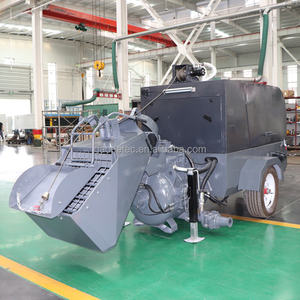 Tüm kuru, yarı kuru veya ıslak şap uygulamaları için GPXT200-D/A 5m 3/h dizel kuru şap harç karıştırıcı pompası ve Transfer makinesi - Product Image 2