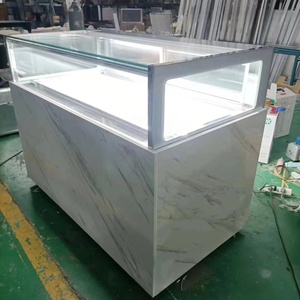Mua sô cô la nhỏ hiển thị mát dọc bánh Máy làm lạnh món tráng miệng <span class=keywords><strong>Showcase</strong></span> hiển thị tủ lạnh mát - Product Image 3