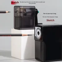Taille-crayon mécanique en plastique pour les élèves du primaire, pour le dessin et le croquis