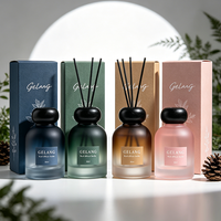 Bouteille vide pour diffuseur à bâtonnets 100 ml en verre brun, flacon diffuseur rond en verre de luxe – Offre Spéciale