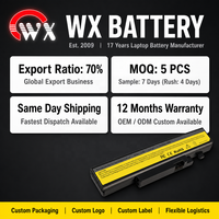 Batterie d'ordinateur portable Y460 en gros d'usine pour Lenovo Y460 Y560 V560 B560 Y460C L09N6D16 L09S6D16 L10L6Y01