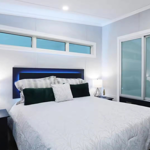 Hermosa <span class=keywords><strong>Casa</strong></span> <span class=keywords><strong>Prefabricada</strong></span> de Acero en Contenedor, Kits de Casas Prefabricadas de Bajo Costo para Hogar u Oficina, Elegante Cabaña Tipo Caravana - Product Image 4