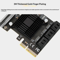 Carte adaptatrice 6 ports pour extension de disque dur - Stock disponible