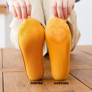 Calcetines de mujer de alta calidad, calcetines informales a juego, calcetines cortos invisibles antideslizantes con parte inferior de algodón fino para verano, transpirables - Product Image 5