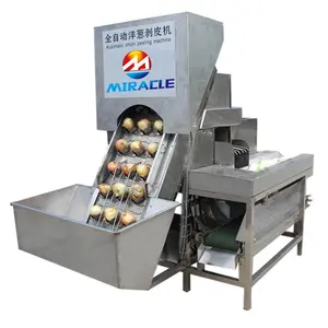 Onion skin removing machine onion machinery full automatic onion peeler