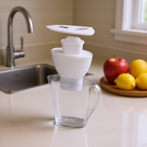 Brita Marella <b>Water</b> Filter Jug With Replacement Cartridge 2.4L Capacity For Tap <b>Water</b> Purification - Product Image 3