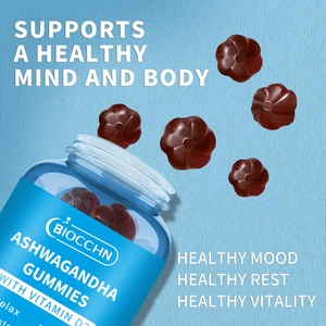 OEM Marca Privada Gummy Candy de <span class=keywords><strong>Ashwagandha</strong></span> Sem Açúcar Fórmula Personalizada com Shilajit e Magnésio Suplemento para Alívio do Estresse e Auxílio ao Sono - Product Image 3