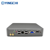 Komputer Mini YINGCHI Intel Core I5 7200U I5 8250U RAM 16GB SSD 256GB VGA 4K Layar Ganda Port Tipe-C Windows 10 Home untuk Pelajar