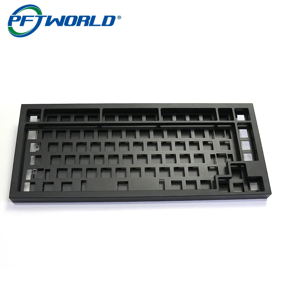 Moda 65% caja de teclado mecánico Diy Placa de teclado Oem Cnc Keycaps caja de teclado de aluminio