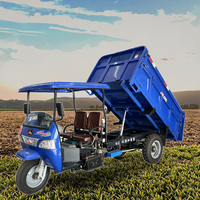 Véhicule à trois roues diesel pour le transport de charges, le transport de matériaux, la logistique et le déblaiement sur les chantiers agricoles et de construction
