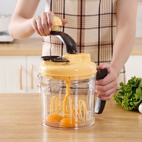 Ttlife — Mini broyeur de légumes multifonctionnel, agitateur de poivre, pour boulettes, Mini broyeur de viande, séparation d'œufs blanc manuel