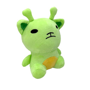 Bogur Alien Cat Plushie Green 20cm <b>Soft</b> <b>Stuffed</b> Animal <b>Toy</b> For Kids Birthday Gift - Product Image 3
