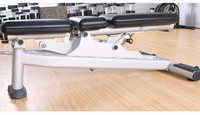 Banc de musculation réglable commercial à prix d'usine, grand banc de fitness pour entraînement de force, vente chaude