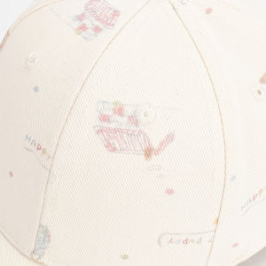 Gorra de Béisbol para Niñas, de Algodón, Personalizada, de 6 Paneles, Protección Solar para el Verano, Certificada por BSCI - Product Image 4