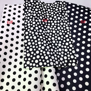 P163 pelle sintetica personalizzata lychi in pelle sintetica a pois in bianco e nero per borse, borse, accessori, forniture artigianali - Product Image 6