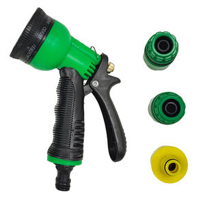 Boquilla de Manguera de Jardín Ajustable con 8 Patrones - Alta Presión para Riego y Lavado de Autos - Product Image 1
