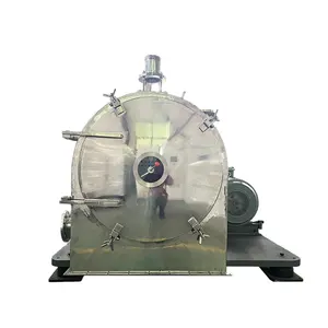 Screw spiral concentrate decanter filter centrifuge for solid-liquid separation of oxalic acid