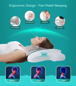 <span class=keywords><strong>Almohada</strong></span> Cervical Ortopédica para Alivio del <span class=keywords><strong>Dolor</strong></span>, <span class=keywords><strong>Almohada</strong></span> Ergonómica de Espuma Viscoelástica para Soporte de Hombros, Venta al <span class=keywords><strong>por</strong></span> Mayor de Fábrica - Product Image 5