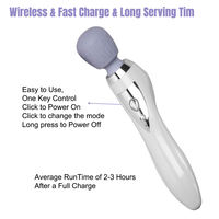 Mini appareil de massage vaginal rechargeable pour les épaules dorsales Outil de massage de la prostate Mini masseur électrique sans fil portable