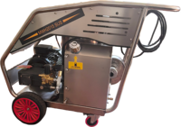 BOUNCHE 250Bar 15L/min 0 - 100 ℃   Nettoyeur haute pression à eau chaude diesel industriel
