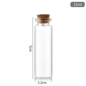 Vial <span class=keywords><strong>de</strong></span> vidrio <span class=keywords><strong>de</strong></span> Tubo Transparente <span class=keywords><strong>de</strong></span> 22mm con tapón <span class=keywords><strong>de</strong></span> <span class=keywords><strong>corcho</strong></span> <span class=keywords><strong>para</strong></span> envasado <span class=keywords><strong>de</strong></span> alimentos/que deseen viales <span class=keywords><strong>de</strong></span> botella <span class=keywords><strong>de</strong></span> deriva pequeña en 5ml 8ml 10ml 15ml 20ml 30ml - Product Image 3