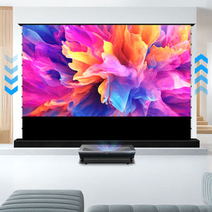 Écran de projection motorisé au sol de 120 pouces, <span class=keywords><strong>Fresnel</strong></span> ALR, écran à ultra courte focale pour projecteur UST Awol <span class=keywords><strong>Fengmi</strong></span> Hisense - Product Image 3