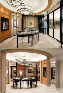 Gabinete de MDF de diseño moderno de alta calidad para relojes y joyas Vitrina de vidrio al por mayor personalizada para uso en centros comerciales y hoteles - Product Image 5