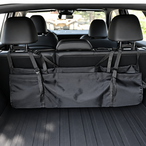 Organisateur de coffre suspendu pour siège arrière de voiture avec organisateur de coffre intérieur pour voitures et SUV - Product Image 1