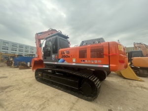 Excavadora de cadenas Hitachi ZX350H usada original de Japón, pocas horas de trabajo, excavadora de servicio pesado de 35 toneladas para minería, canteras y construcción. - Product Image 6