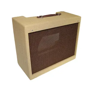 Cabinet professionnel d'amplificateur de guitare de style Tweed 5E3 avec qualité audio