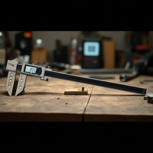 TTAKE Carbon Fiber Digital Caliper 150mm IP54 Waterproof <b>Measurement</b> <b>Tool</b> - Product Image 3